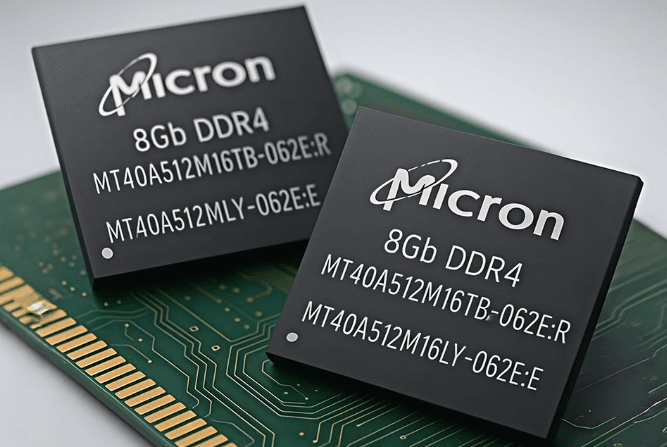 MICRON memory chips