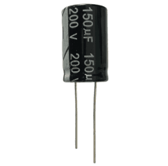  150µF 200V Electrolytic Capacitor