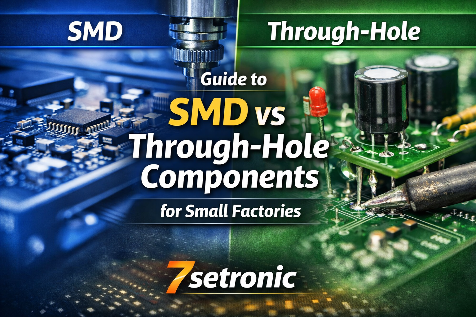 SMD vs Through-Hole Components