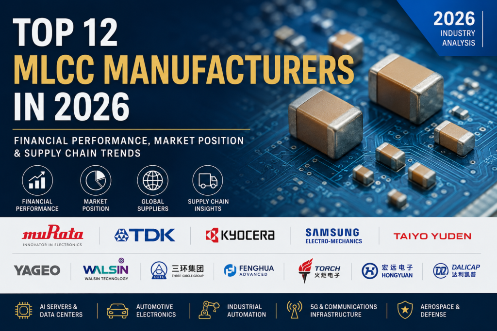 TOP 12 GLOBAL MLCC Manufacturers in 2026.